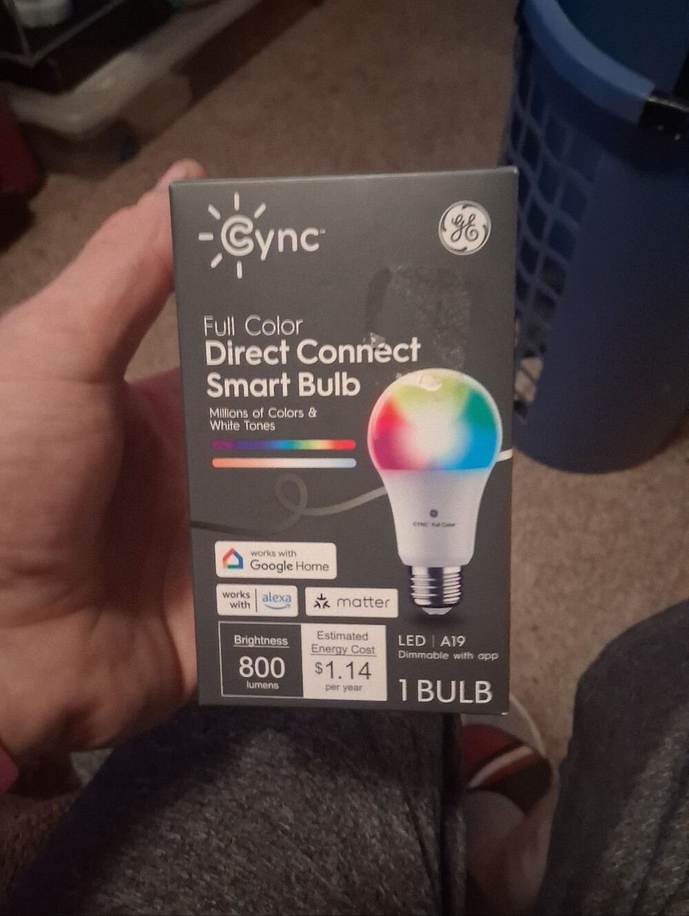 Cync Full Color Direct Connect Smart Bulb - Picture 7 of 7